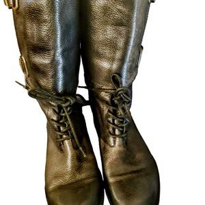 EUC | Enzo Angiolini | Black | Leather | Boots | Size: 8M